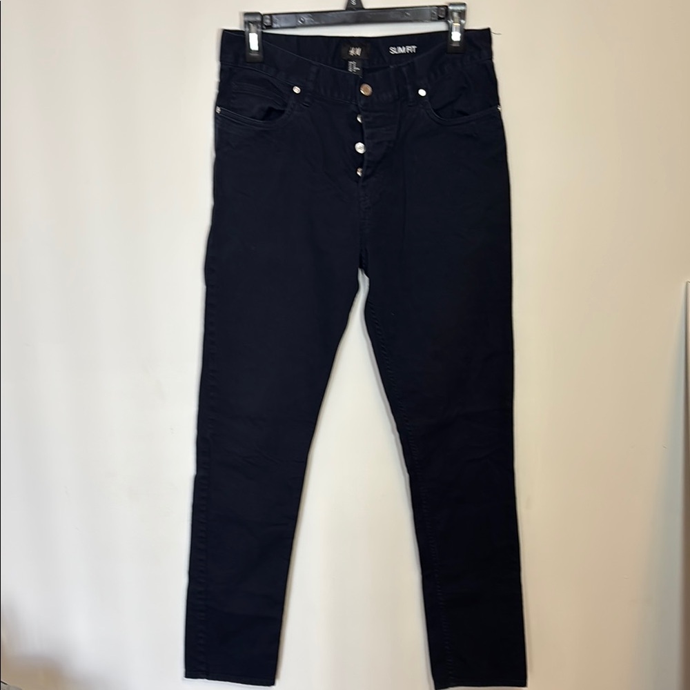 H&M Slim Fit Dark Jeans